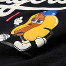 スウェット プルオーバー フーディー ロサンゼルス・ドジャース Bleeds Blue Hot Dog ブラック | NEW ERA ニューエラ公式オンラインストア