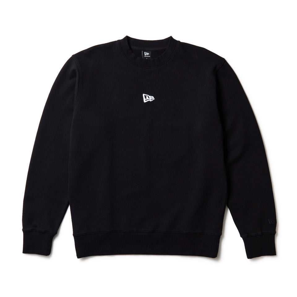 スウェット クルーネック フラッグロゴ ミニ ブラック | NEW ERA ニューエラ公式オンラインストア