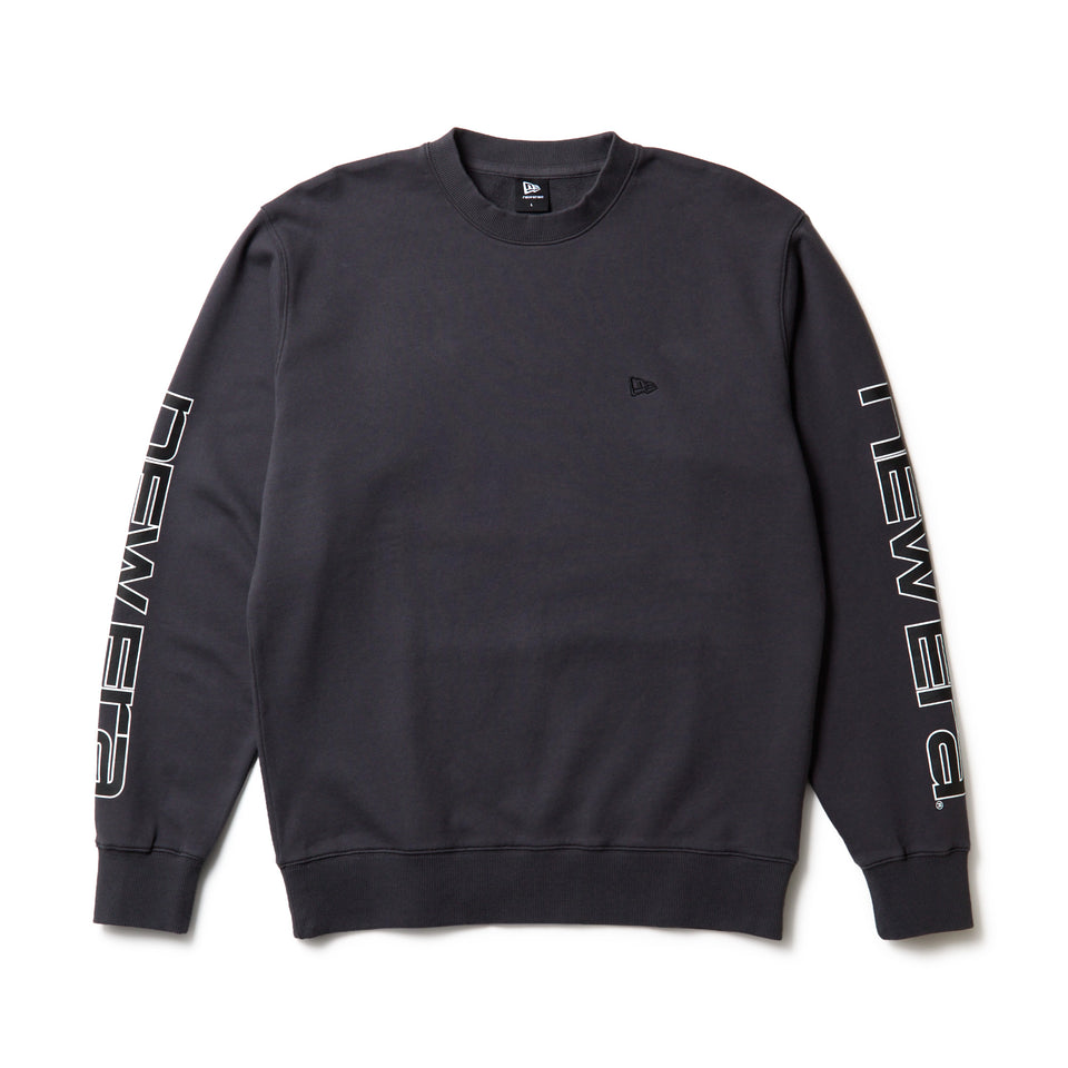 スウェット クルーネック Brand Name Logo グラファイト | NEW ERA ニューエラ公式オンラインストア