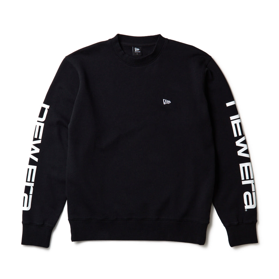 スウェット クルーネック Brand Name Logo ブラック | NEW ERA ニューエラ公式オンラインストア