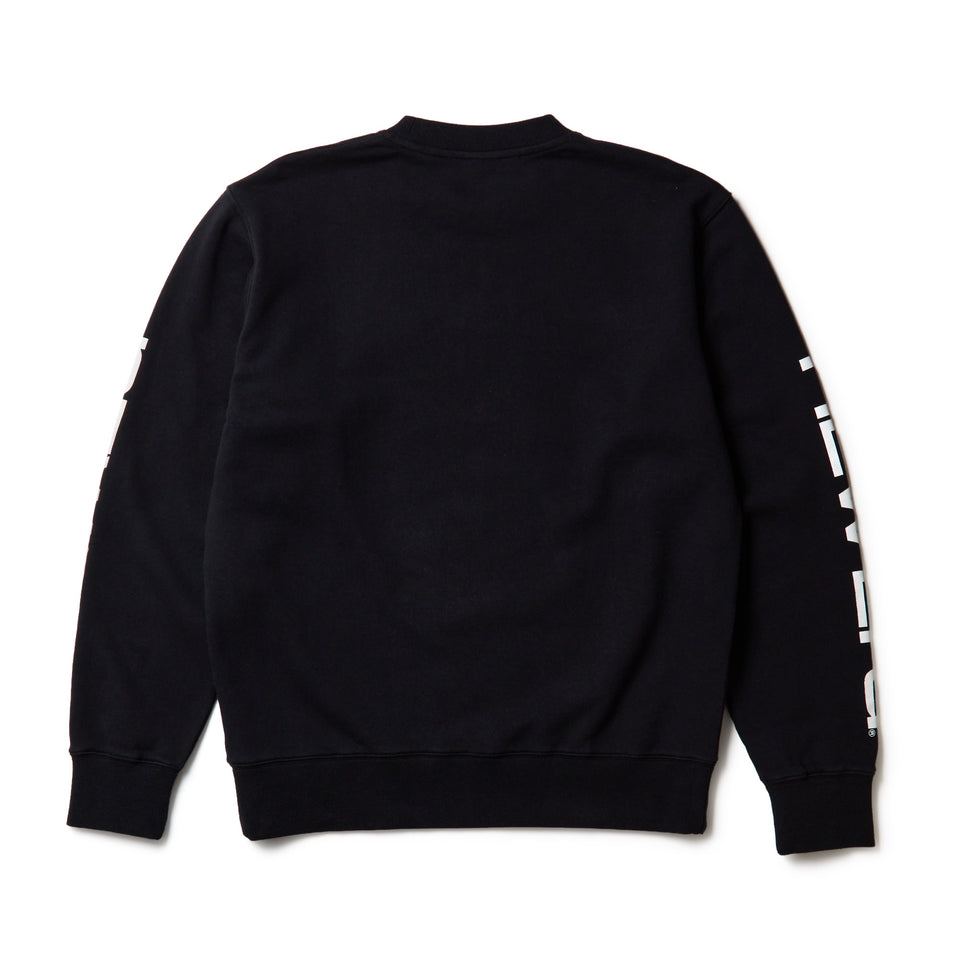 スウェット クルーネック Brand Name Logo ブラック | NEW ERA ニューエラ公式オンラインストア