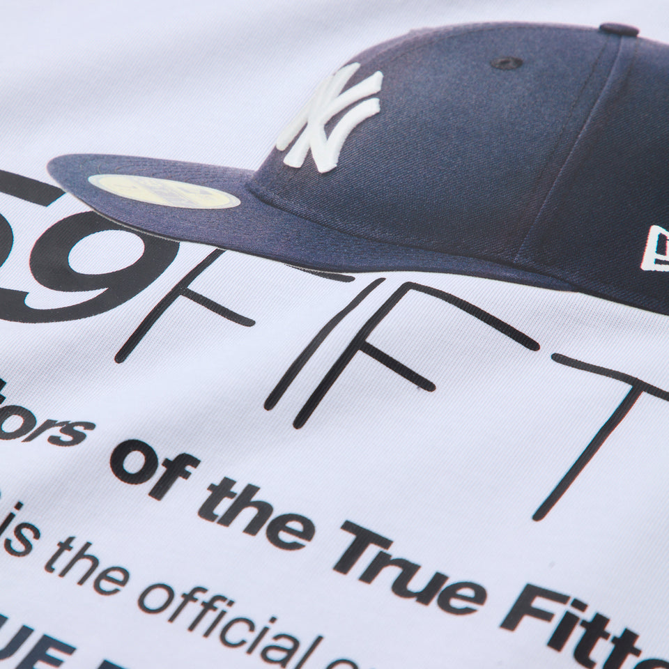 半袖 オーバーサイズド コットン Tシャツ Cap Photo ニューヨーク・ヤンキース ホワイト | NEW ERA ニューエラ公式オンラインストア