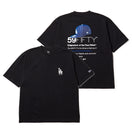 半袖 オーバーサイズド コットン Tシャツ Cap Photo ロサンゼルス・ドジャース ブラック