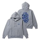 オーバーサイズド スウェット プルオーバー フーディー Tagging Logo ヘザーグレー
