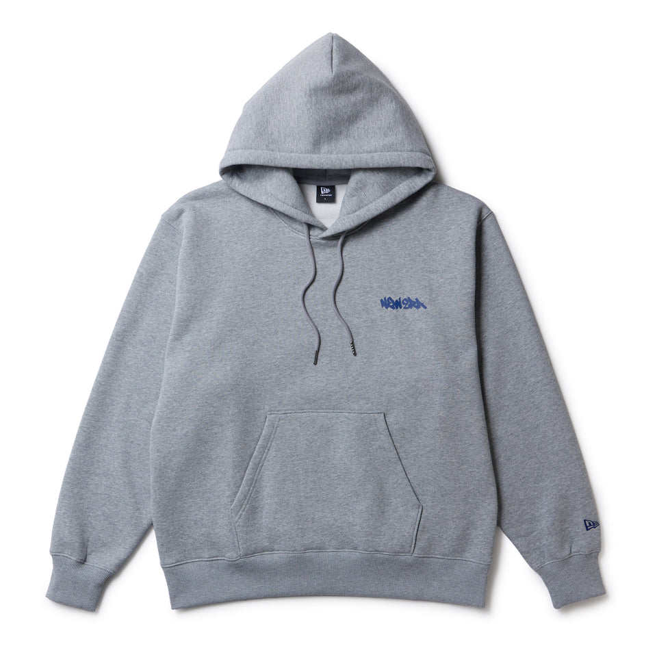 オーバーサイズド スウェット プルオーバー フーディー Tagging Logo ヘザーグレー | NEW ERA ニューエラ公式オンラインストア