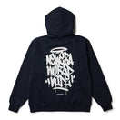 オーバーサイズド スウェット プルオーバー フーディー Tagging Logo ブラック | NEW ERA ニューエラ公式オンラインストア