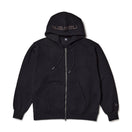 オーバーサイズド スウェット　フルジップ フーディー ブラック | NEW ERA ニューエラ公式オンラインストア