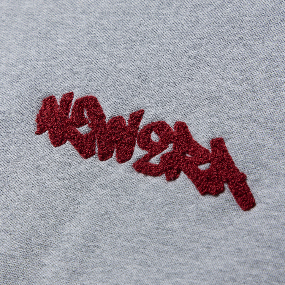 オーバーサイズド スウェット クルーネック Pile Embroidery ヘザーグレー | NEW ERA ニューエラ公式オンラインストア