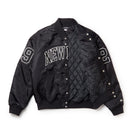 ナイロン バーシティジャケット NEW ERA ブラック | NEW ERA ニューエラ公式オンラインストア