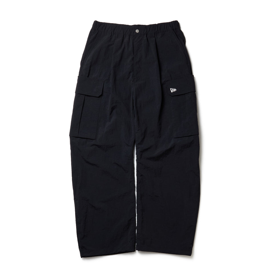 ナイロン カーブド カーゴパンツ ブラック | NEW ERA ニューエラ公式オンラインストア