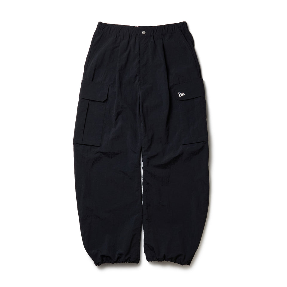 ナイロン カーブド カーゴパンツ ブラック | NEW ERA ニューエラ公式オンラインストア