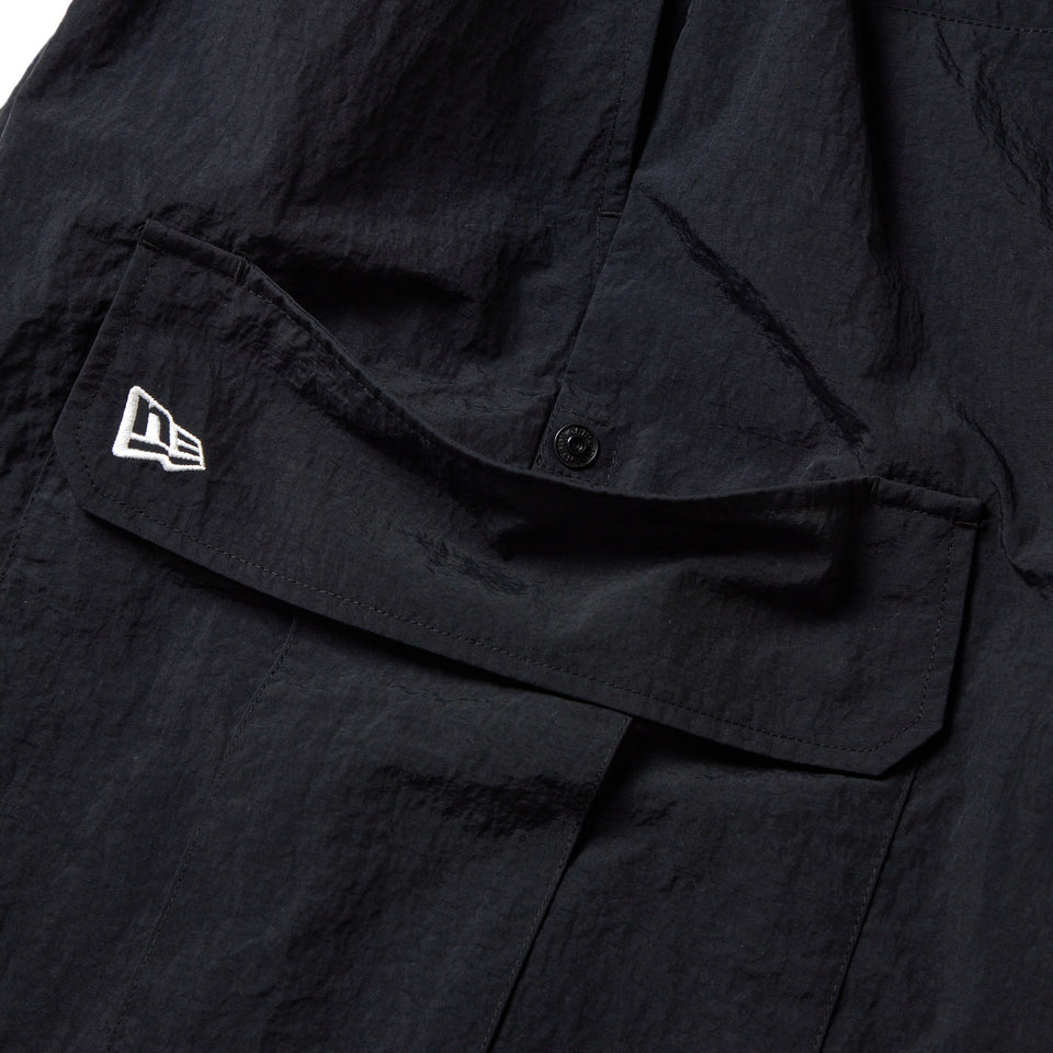 ナイロン カーブド カーゴパンツ ブラック | NEW ERA ニューエラ公式オンラインストア