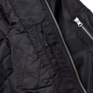 ナイロン ボンバージャケット レザーパッチ ブラック | NEW ERA ニューエラ公式オンラインストア