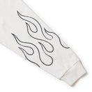 長袖 ウォッシュド コットン Tシャツ The Flame オフホワイト | NEW ERA ニューエラ公式オンラインストア