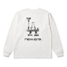 長袖 ウォッシュド コットン Tシャツ ロサンゼルス・ドジャース　オフホワイト | NEW ERA ニューエラ公式オンラインストア