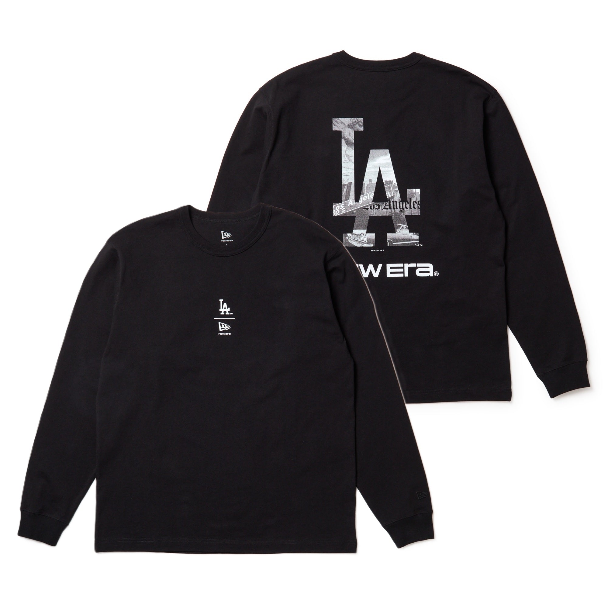 長袖 ウォッシュド コットン Tシャツ ロサンゼルス・ドジャース