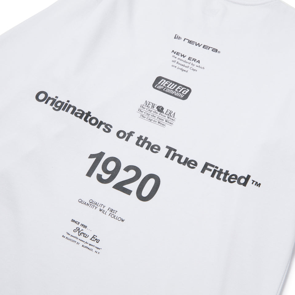 長袖 パフォーマンス Tシャツ Archive Logo ホワイト | NEW ERA ニューエラ公式オンラインストア