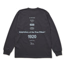 長袖 パフォーマンス Tシャツ Archive Logo グラファイト | NEW ERA ニューエラ公式オンラインストア