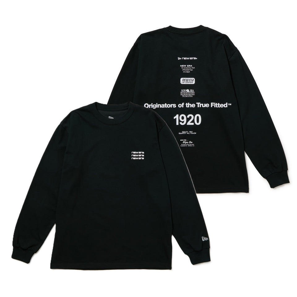 長袖 パフォーマンス Tシャツ Archive Logo ブラック