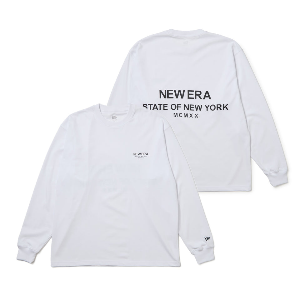 長袖 オーバーサイズド パフォーマンス Tシャツ MCMXX ホワイト
