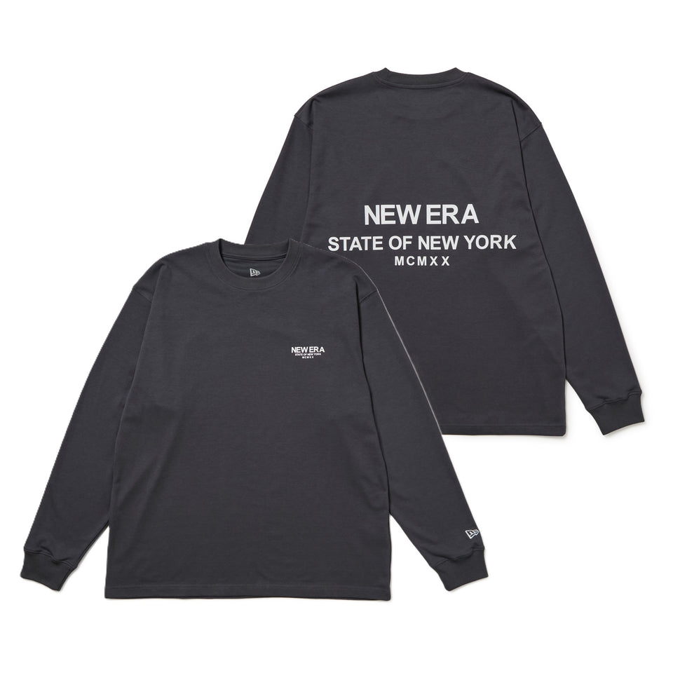 長袖 オーバーサイズド パフォーマンス Tシャツ MCMXX グラファイト