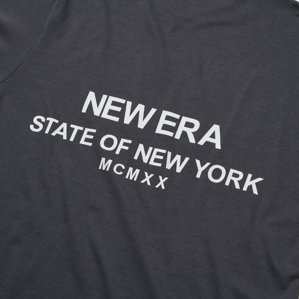 長袖 オーバーサイズド パフォーマンス Tシャツ MCMXX グラファイト | NEW ERA ニューエラ公式オンラインストア