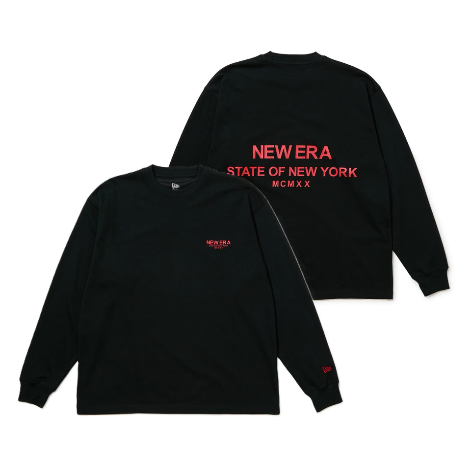 長袖 オーバーサイズド パフォーマンス Tシャツ MCMXX ブラック