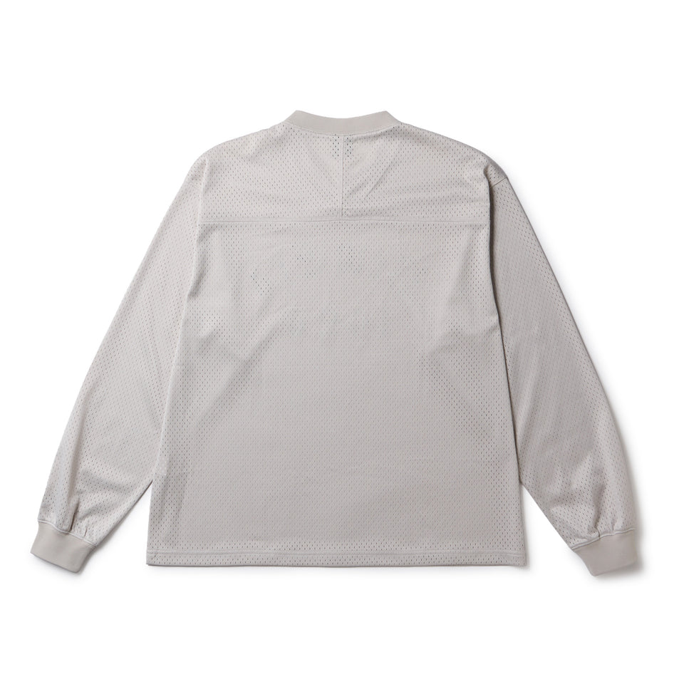 長袖 オーバーサイズド メッシュ Tシャツ ストーン | NEW ERA ニューエラ公式オンラインストア