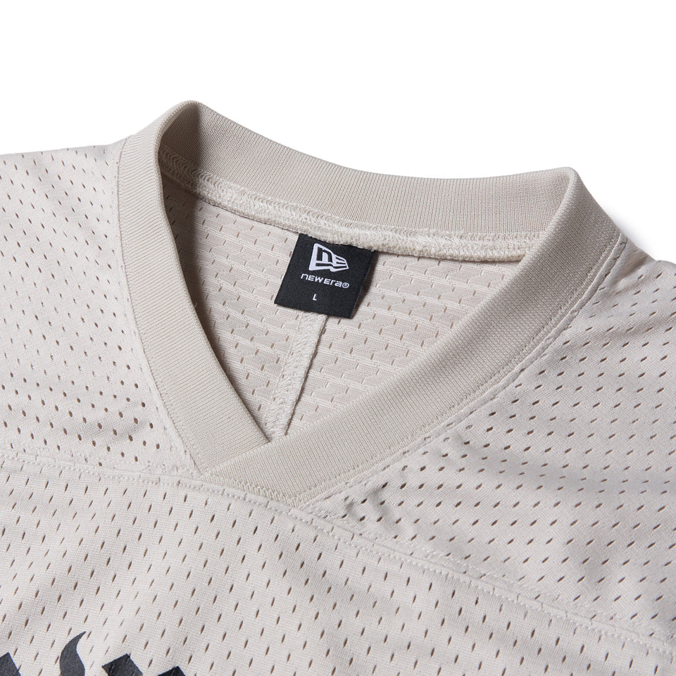 長袖 オーバーサイズド メッシュ Tシャツ ストーン | NEW ERA ニューエラ公式オンラインストア