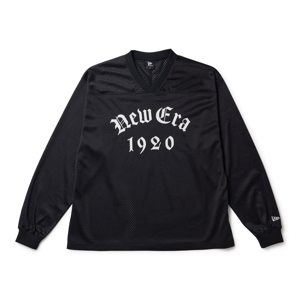 長袖 オーバーサイズド メッシュ Tシャツ ブラック | NEW ERA ニューエラ公式オンラインストア