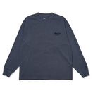 長袖 オーバーサイズド ガーメントダイ コットン Tシャツ NEW ERA 1920 ネイビー | NEW ERA ニューエラ公式オンラインストア