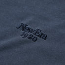 長袖 オーバーサイズド ガーメントダイ コットン Tシャツ NEW ERA 1920 ネイビー | NEW ERA ニューエラ公式オンラインストア