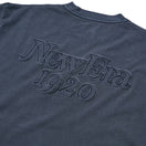長袖 オーバーサイズド ガーメントダイ コットン Tシャツ NEW ERA 1920 ネイビー | NEW ERA ニューエラ公式オンラインストア