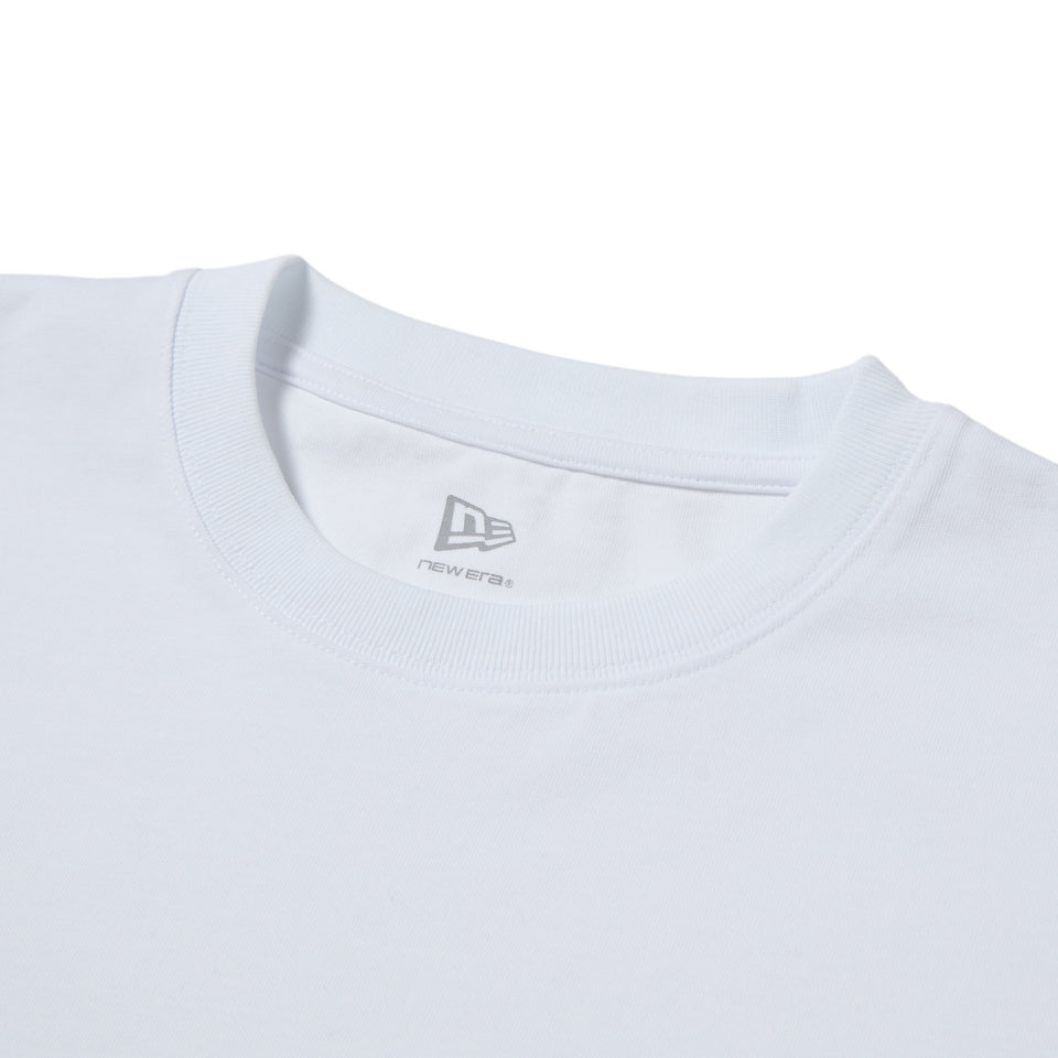 長袖 オーバーサイズド コットン Tシャツ Brand Name Logo ホワイト | NEW ERA ニューエラ公式オンラインストア