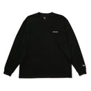 長袖 オーバーサイズド コットン Tシャツ Brand Name Logo ブラック | NEW ERA ニューエラ公式オンラインストア