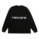 長袖 オーバーサイズド コットン Tシャツ Brand Name Logo ブラック | NEW ERA ニューエラ公式オンラインストア