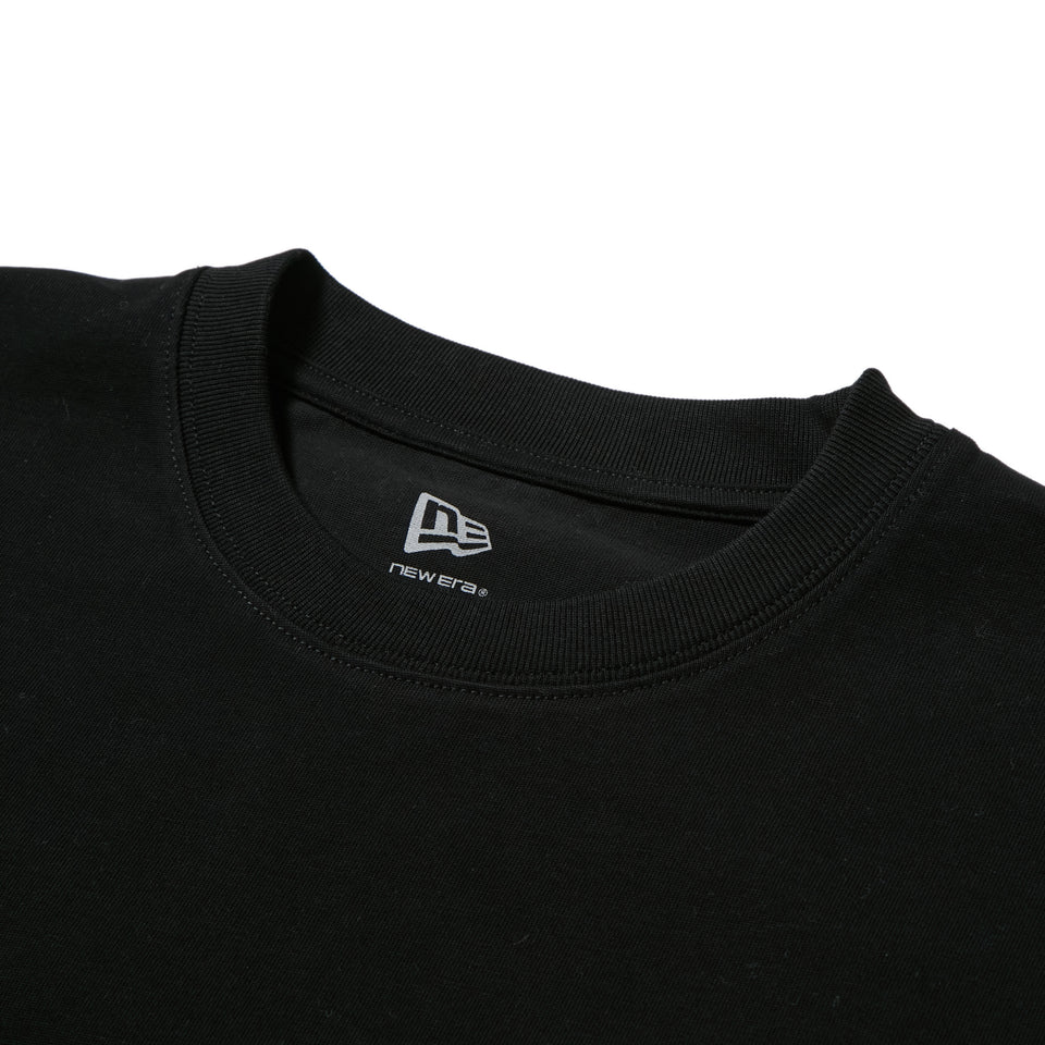 長袖 オーバーサイズド コットン Tシャツ Brand Name Logo ブラック | NEW ERA ニューエラ公式オンラインストア