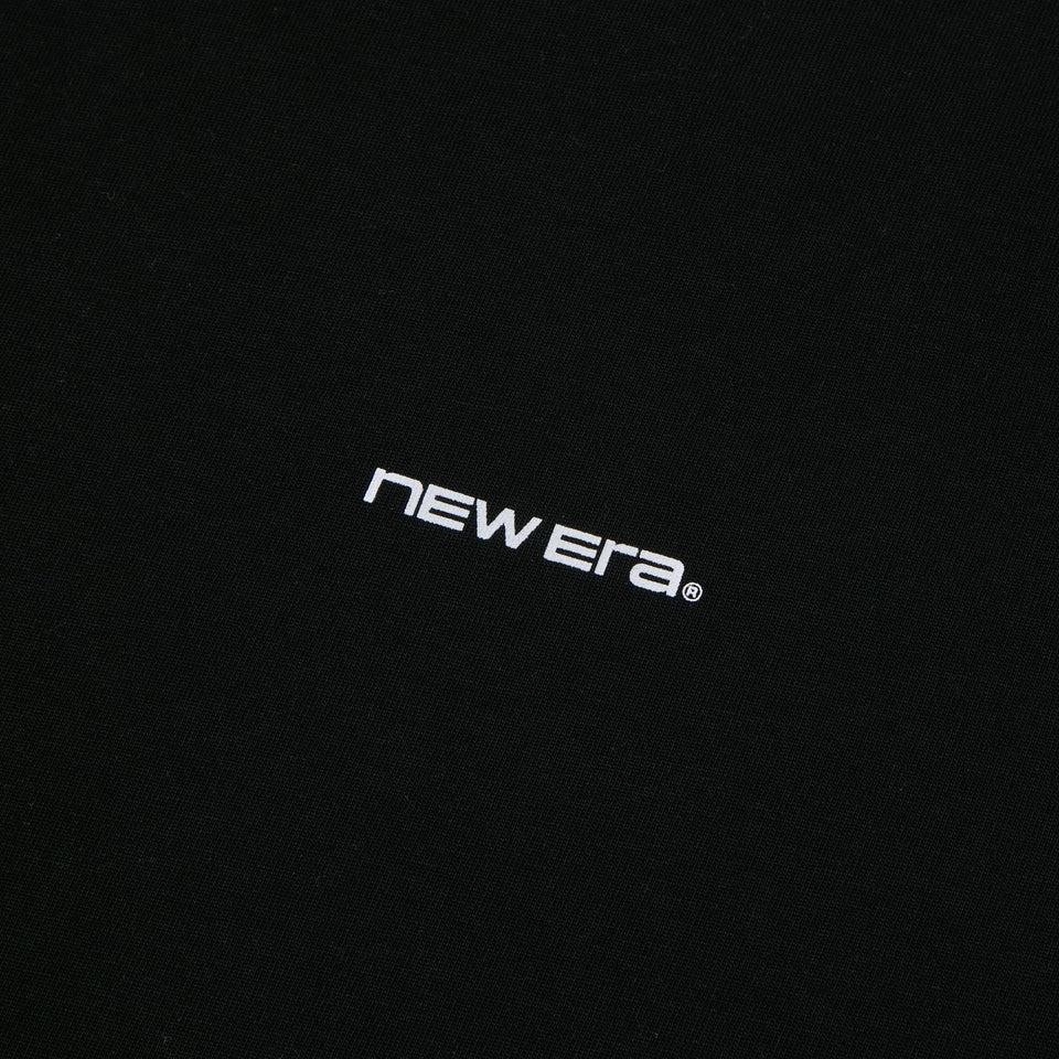 長袖 オーバーサイズド コットン Tシャツ Brand Name Logo ブラック | NEW ERA ニューエラ公式オンラインストア