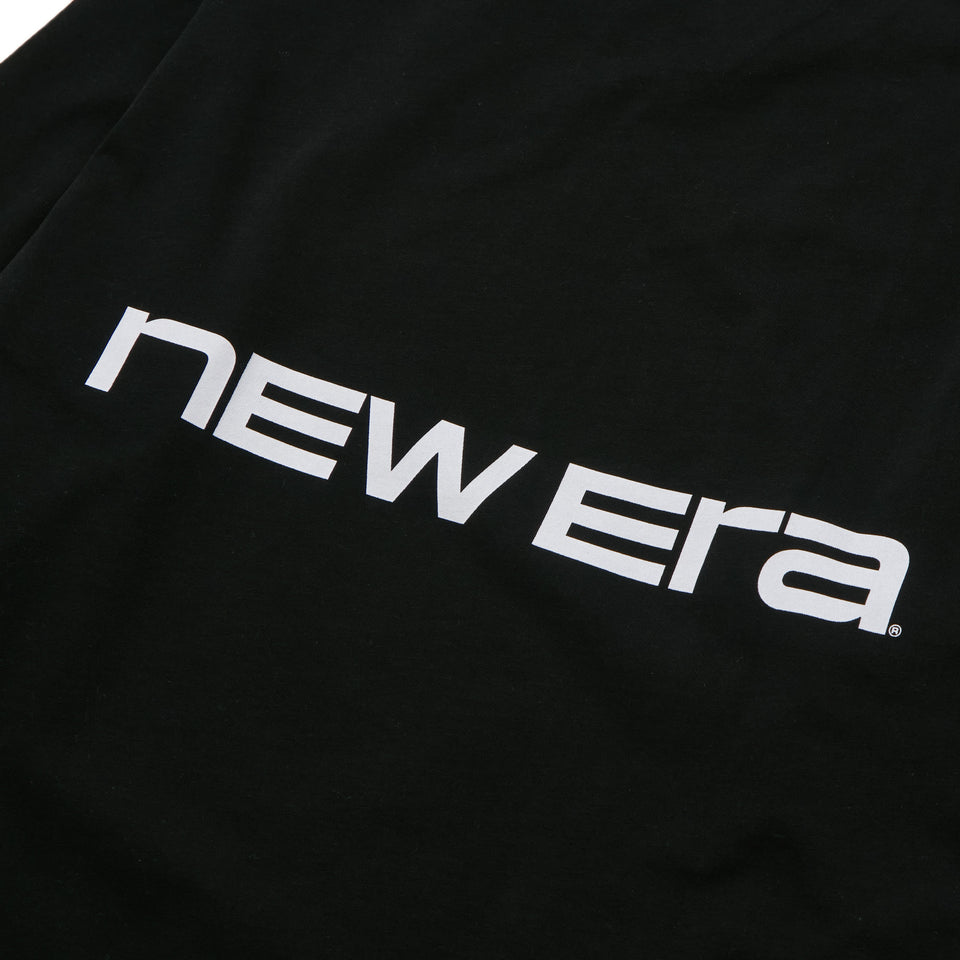 長袖 オーバーサイズド コットン Tシャツ Brand Name Logo ブラック | NEW ERA ニューエラ公式オンラインストア