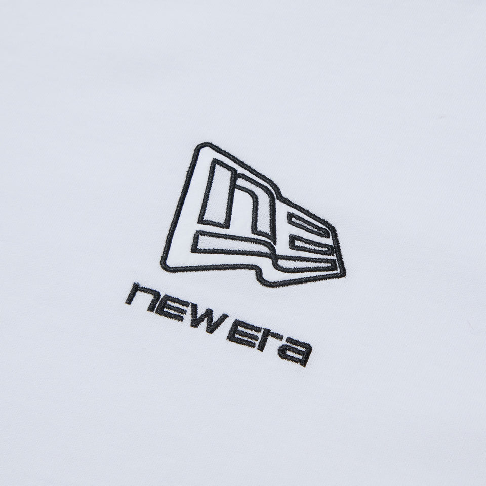 長袖 オーバーサイズド コットン Tシャツ Box Logo ホワイト | NEW ERA ニューエラ公式オンラインストア