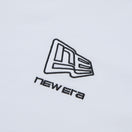 長袖 オーバーサイズド コットン Tシャツ Box Logo ホワイト | NEW ERA ニューエラ公式オンラインストア