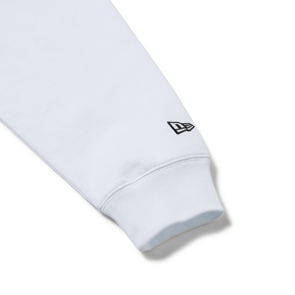 長袖 オーバーサイズド コットン Tシャツ Box Logo ホワイト | NEW ERA ニューエラ公式オンラインストア