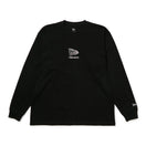 長袖 オーバーサイズド コットン Tシャツ Box Logo ブラック | NEW ERA ニューエラ公式オンラインストア