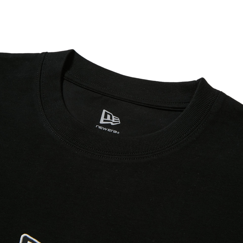 長袖 オーバーサイズド コットン Tシャツ Box Logo ブラック | NEW ERA ニューエラ公式オンラインストア