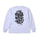 長袖 オーバーサイズド コットン Tシャツ Tagging Logo ホワイト | NEW ERA ニューエラ公式オンラインストア