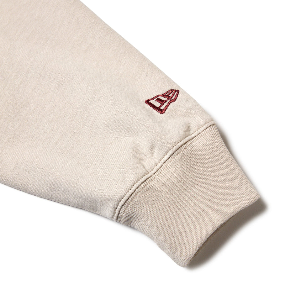 長袖 オーバーサイズド コットン Tシャツ Tagging Logo ストーン | NEW ERA ニューエラ公式オンラインストア