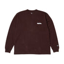 長袖 オーバーサイズド コットン Tシャツ Tagging Logo バーントウッド | NEW ERA ニューエラ公式オンラインストア