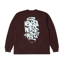 長袖 オーバーサイズド コットン Tシャツ Tagging Logo バーントウッド | NEW ERA ニューエラ公式オンラインストア