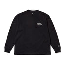 長袖 オーバーサイズド コットン Tシャツ Tagging Logo ブラック | NEW ERA ニューエラ公式オンラインストア