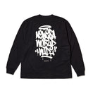 長袖 オーバーサイズド コットン Tシャツ Tagging Logo ブラック | NEW ERA ニューエラ公式オンラインストア